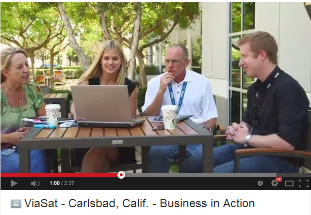 ViaSat and Carlsbad Life In Action Video